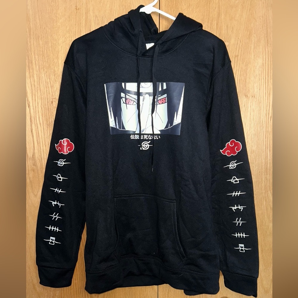 Black anime sweatshirt